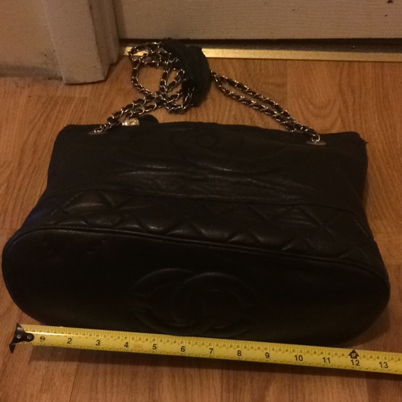 SOLD✨✨Chanel shoulder handbag caviar leather - Picture 6 of 8